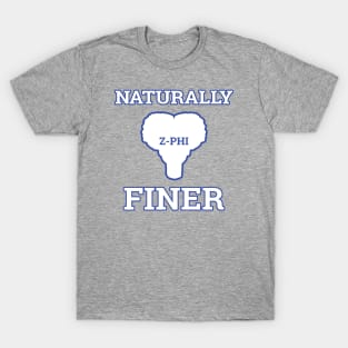 Naturally Finer Zeta Sorority Gifts T-Shirt